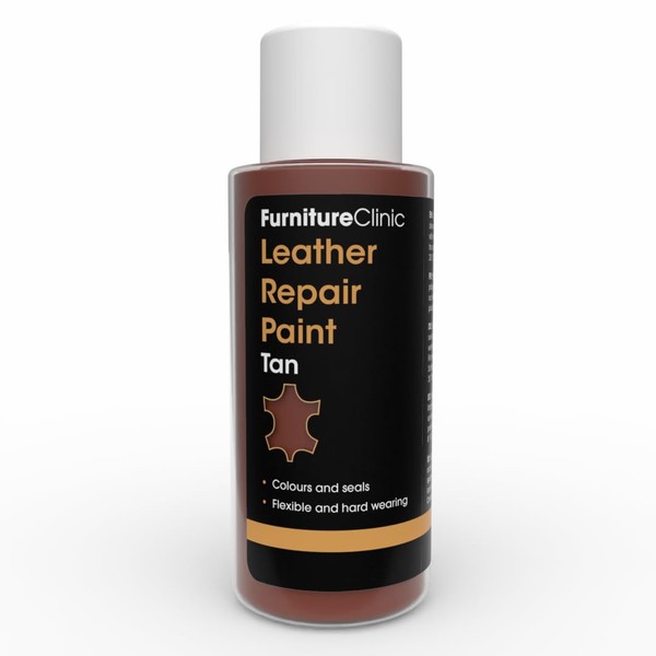 Furniture Clinic Leather Repair Paint | 2-in-1 Seal and Color