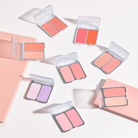 TOAN 투에이엔 듀얼 치크 9g 7호 피치 피즈 TWOAN Dual Cheek 9g No. 7 Peach Fizz