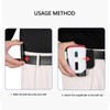 POENVFPO Rangefinder Belt Clip, Lightweight Metal Golf Rangefinder Belt Clip,