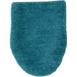Okato Color Mode Premium O-shaped U-shaped Suction Lid Cover, Turquoise Blue, Approx. Length 19.3 x Width 16.1 inches (49 x 41 cm) (including folded part)