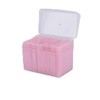 1100 Pcs Disposable Plastic Portable Convenient Toothpicks with Clear Case