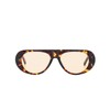 Long Keeper Retro Oversized Sunglasses Women Oval Sunglasses Flat Top