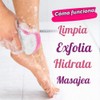 Spongeables Pedi Scrub Foot Buffer 20+ Washes, Lavender Tea Tree