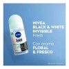 NIVEA Desodorante Black&White Fresh Roll On 50ml