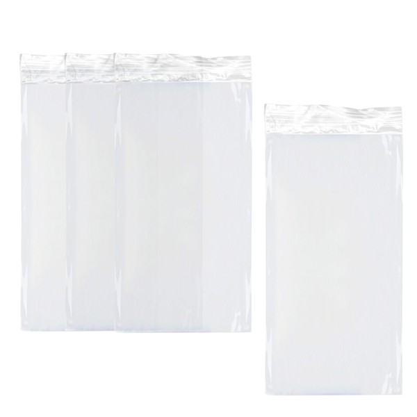 Clear Resealable Food Storage Bags 3.5x6 Inch Portion Size with