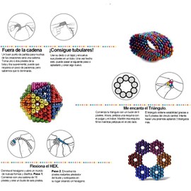 YDZSJQ 512 Piezas de Juguetes apilables, 5mm Bolas de Colores para Aliviar el Estrés con Caja de Almacenamiento, Niños Mayores de 14 años, Juguetes Cubo Antiestres, Desarrollo de Inteligencia