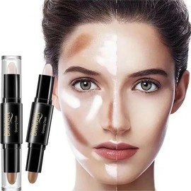 High Quality Professional Makeup Base Foundation Cream for Face Concealer Contouring for Face Bronzer Beauty Women's Cosmetics Flawless Bronzing Smooth Coverage