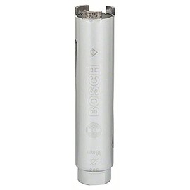Bosch 2608587337 Diamond Dry core Cutter G 1/2" 38 mm, 150 mm, 3 Segments, 7 mm, Silver, 38/150/7 mm