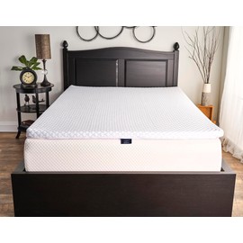 Carpenter Harmony Mattress Topper Featuring Hybrid Bliss Memory Foam, King, 2 inch