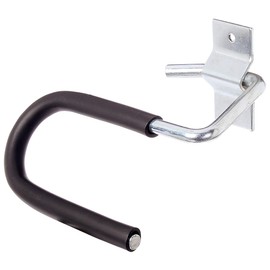 GAH-Alberts 801977 Ski Hook Curved / Unwrought Steel with Galvanised Surface / Panel Width 40 mm x Panel Height 60 mm x Hook Height 70 mm