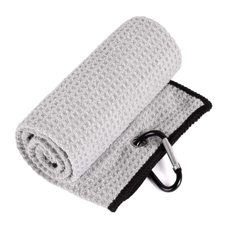 Mile High Life Microfiber Waffle Trifold Towel Brush Tool Set