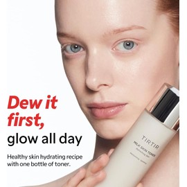 TIRTIR Milk Skin Toner 20 ml – Tónico facial coreano hidratante con ácido hialurónico y niacinamida – ilumina, calma y prepara la piel – skin care coreano