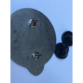 Smiley Face Tab on Tongue Stoned High Trippy HAT PIN Lapel Brooch