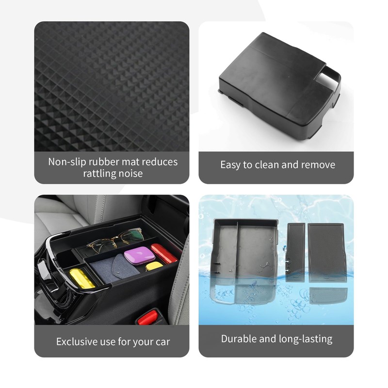 CDEFG for 2020-2025 Telluride Center Console Organizer Tray for Telluride