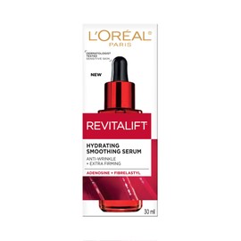 L’Oréal Paris Serum for Face, Revitalift,With Adenosine + Fibrelastyl, Hydrating and Smooting, Skincare, 30 ml