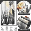 TWLSNCD Extra Long No Hook Tropical Shower Curtain with Snap