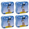 MIJOMA Set of 4 Magic Face Cloths Magic Towel Magic