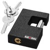 KOTARBAU® Cast Iron Padlock 80 mm Monoblock Padlock with Bolts