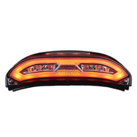 Smoke LED TailLight with L&R Indicators fits CBR 600 RR CBR600RR 2013 2014 2015 2016 2017 2018 2019 2020 2021 2022 2023 2024 2025 CBR 600RA 2013-2024