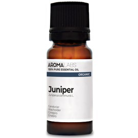 BIO - Juniper Essential Oil - 10mL - 100% Pure, Natural, Chemotyped and AB Certified - AROMA LABS (French Brand)