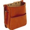 TRUSCO Nakayama Style Leather Waist Bag 7.1x8.7 inches (180x220 mm)
