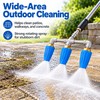 Pressure Washer Triple Turbo Nozzle for Cleaning – 360° Rotating