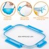 C CREST Glass Meal Prep Containers, [10 Pack] Glass Food