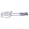 SG8010 2 Player Badminton Racquets Set Lightweight Fiber Double Rackets