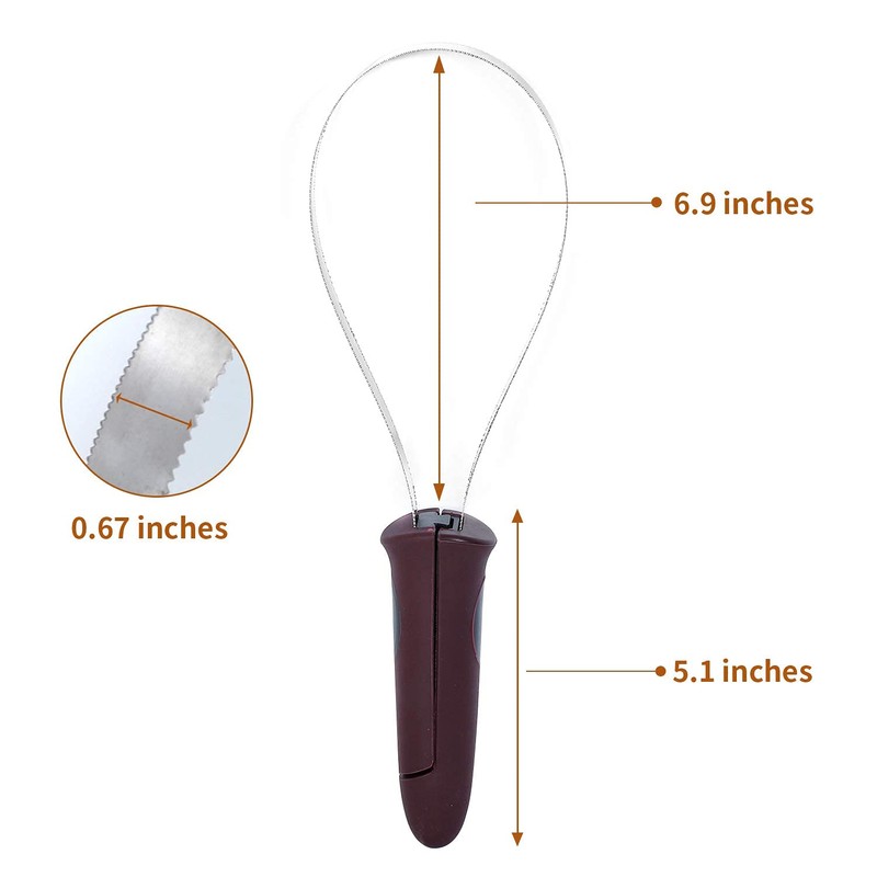 BOTH WINNERS Dual-Sided Shedding Blade with Stainless Steel Blade De-Shedding