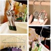 Anti-Slip Stainless Steel Boot Hanging Hold Clips, 20 Piece Stainless