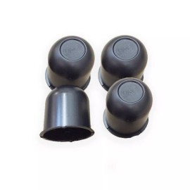 Brickyard (4) Black Trailer Wheel Hub Center Cap 3.125" diameter Travel Trailer, Camper RV
