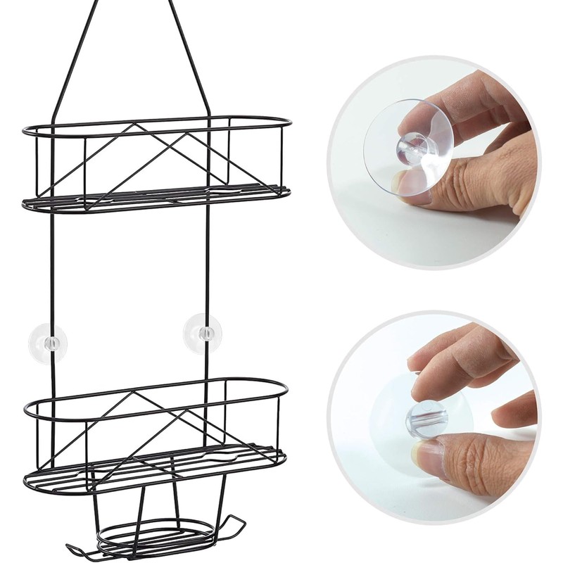 YeeBeny 10Pcs Shower Caddy Connectors Suction Cups for Bathroom, Heavy