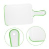 Ipetboom Double Sided Reusable Cutting Board with Handle Kitchen Chopping