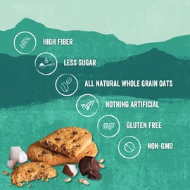 Nairn's Gluten Free Chocolate & Coconut Breakfast Biscuits, 5.64oz