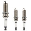 CCIYU Pack of 3 Platinum Iridium car spark plugs Fit