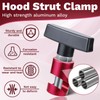 4 PCS Car Hood Prop Struts Clamp, Hood Strut Clamp,