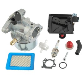 799868Carburetor Replacement for 6-6.75HP Engine790845 799871 497314 498254 498170 Replacement for Murray Craftsman Snapper 22" Push Mower Carb + 491588 air filter+ Air Filter Cleaner Primer Base By