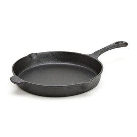 Good Cook 0 Cast Iron Skillet, 12", Black
