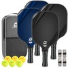 GARYE Pickleball Paddles Set of 4, Carbon Fiber Pickle Ball