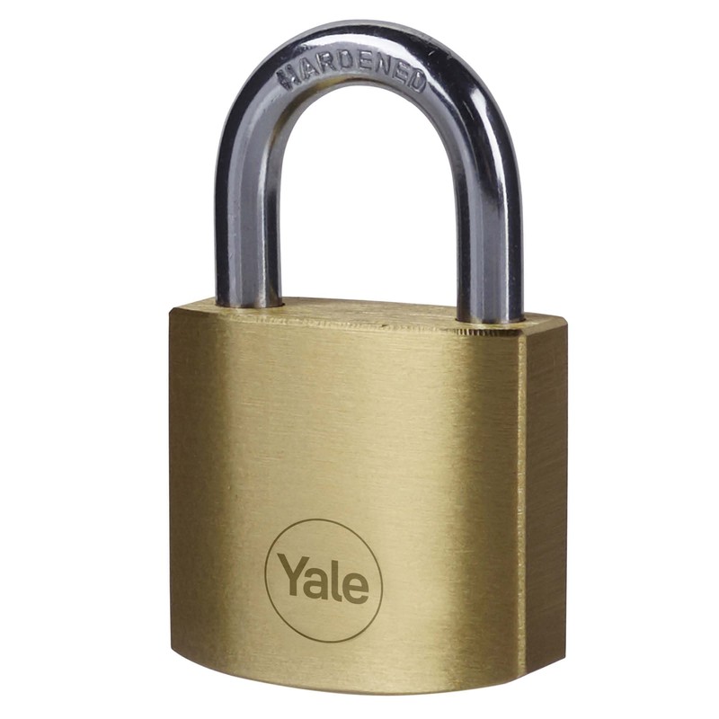35mm Yale Brass Padlock