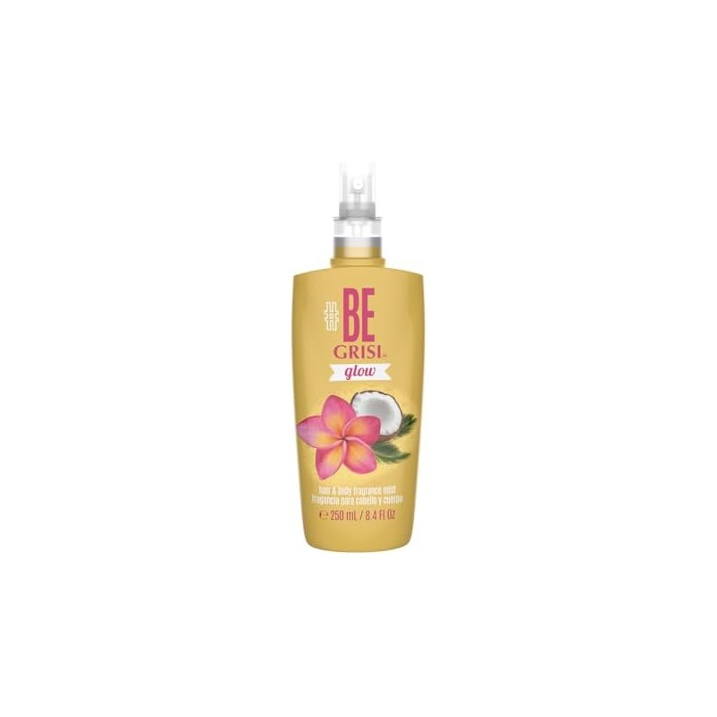 #Be Fragrance Grisi Glow, Fragancia para cabello y cuerpo con