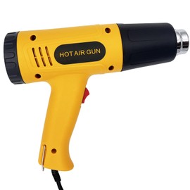 Twippo Heat Gun 1000W Dual-Temperature Settings 338℉ & 752℉（170℃& 400℃) Fast Heating Heavy Duty Hot Air Gun Tool with Overheat Protection for Shrink Tubing, Vinyl Wrap, Crafting and Paint Removal
