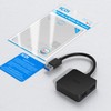 ICZI Mini Square USB 3.0 Hub, Extra-Light 4 Ports for