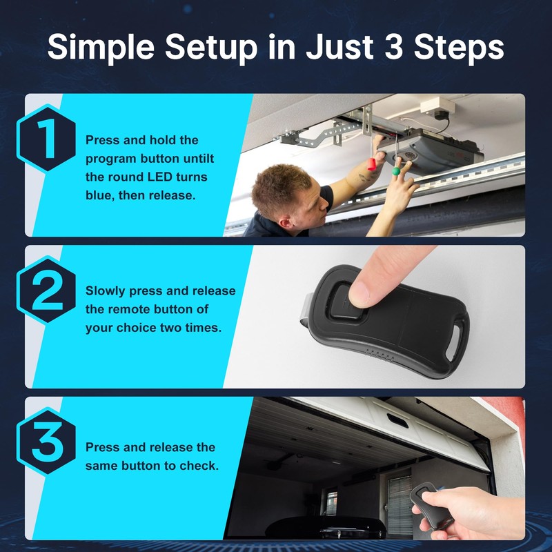 2 for Genie Garage Door Opener Remote GIT-1 G1T-BX 38501R