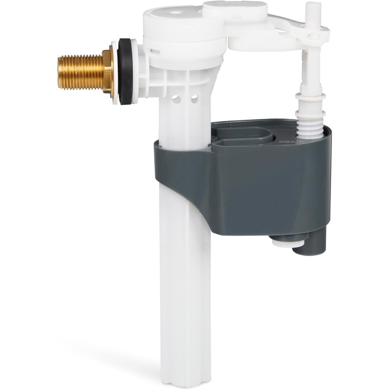 Toilet Cistern Fill Valve, Inlet Valve, Side Supply 1/2" Brass