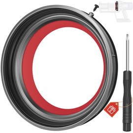 RUKHOOL Dust Bin Top Fixed Sealing Ring for Dyson V11 V15 Replacement Parts SV14 SV15 SV22 SV17 Vacuum Cleaner Repair Accessories Canister Ring Dust Bucket Attachment Dirt Container Cup Seal Part