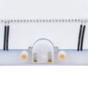 VU Meter Easy Operation ABS Adjustable Backlit Widely Used VU