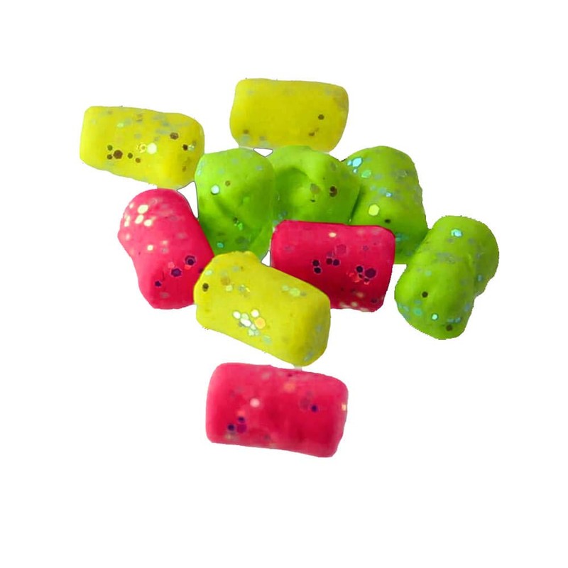 Jenzi Forellenteig Trout Pellets knetbar, multi-color