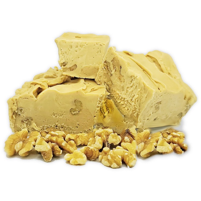 Home Made Creamy Maple English Walnut Fudge - 12 OZ