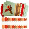Press On Nail and Fingerless Glove Gift Set (Red Mint,